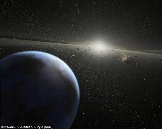 大部分小行星进入大气时已粉碎